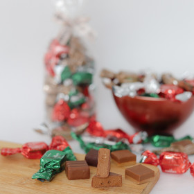 Les papillotes au praliné...