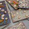 Chocolat au lait et amandes en tablette 110gr