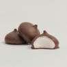 Guimauve Vanille enrobée Chocolat noir