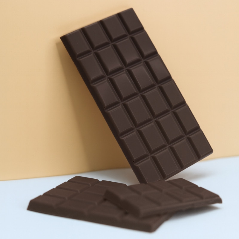 Chocolat noir 85% de cacao en tablette 90gr