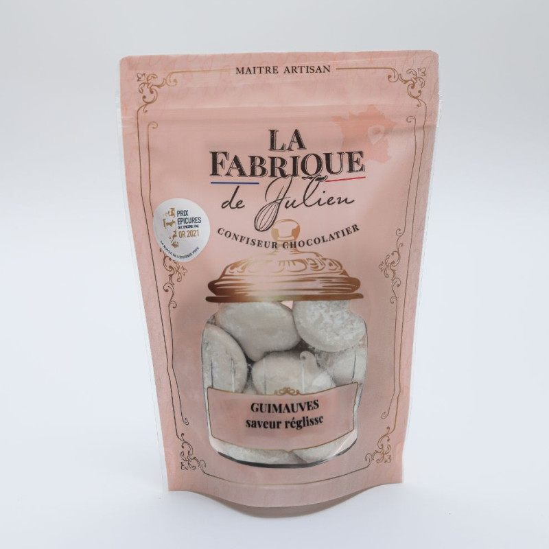 Guimauve à la réglisse, la pâte grise revisitée Guimauve à la réglisse, la pâte grise revisitée