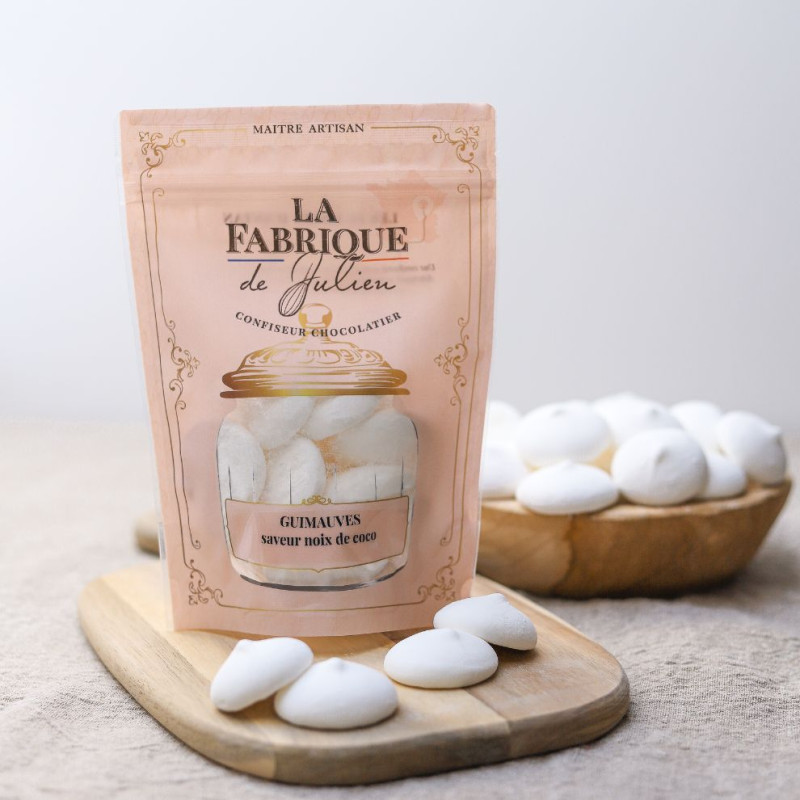 Guimauve à la noix de coco un doux parfum des îles Guimauve à la noix de coco un doux parfum des îles