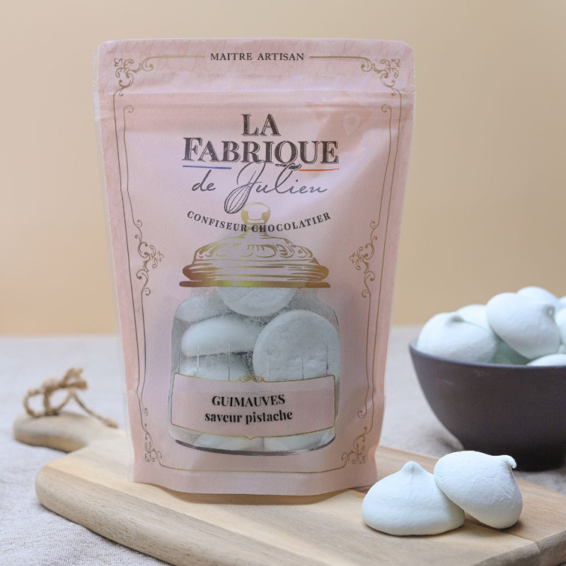Guimauve à la pistache Guimauve à la pistache