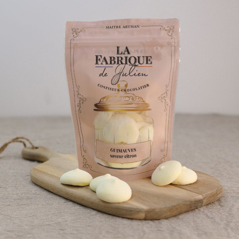 Guimauve au citron, idéal pour bonbonnière de candy bar Guimauve au citron, idéal pour bonbonnière de candy bar