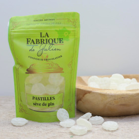 Pastilles à la sève de pin...