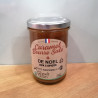 Pâte à tartiner au caramel beurre salé et aux épices de Noël.
