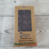Tablette au chocolat noir fourrée de caramel aux fruits de la passion